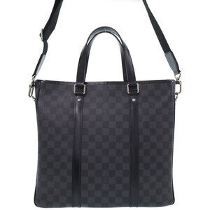 Louis Vuitton Damier Graphite Black Tadao Bag